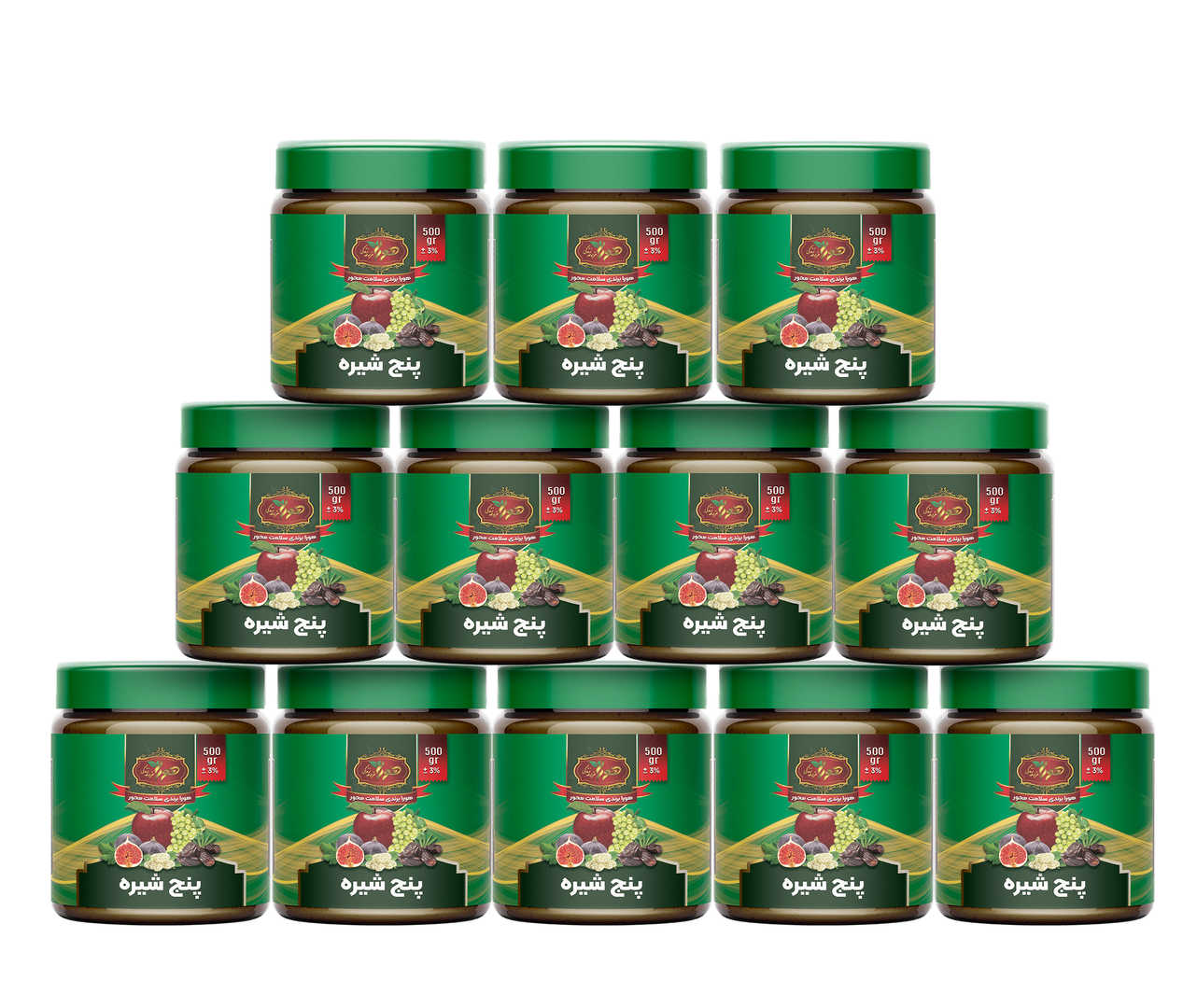 کره بادام زمینی ارده پنج شیره 450 گرمی